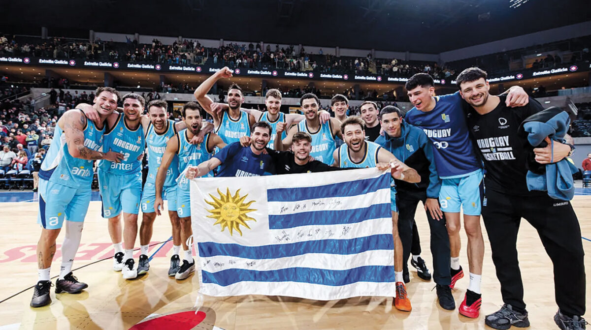 Uruguay dio un paso gigante rumbo al mundial de básquetbol