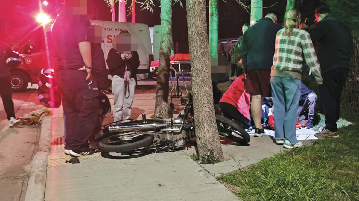 Dos motociclistas lesionados en choque