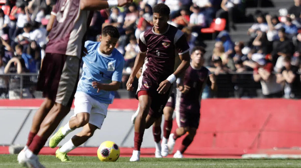 Celeste Sub 20 comenzó conderrota ante Venezuela