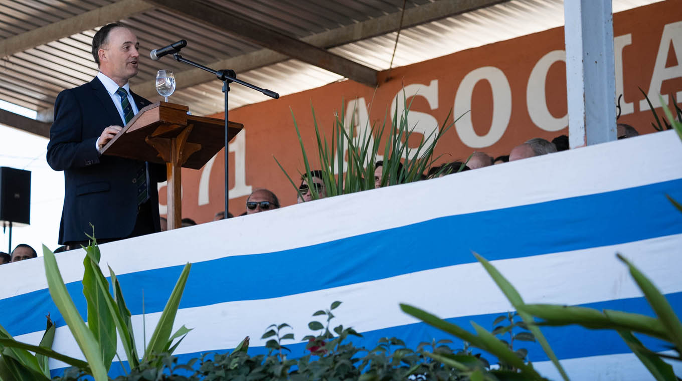 Ferber volvió a enfatizar que Uruguay es un país caro
