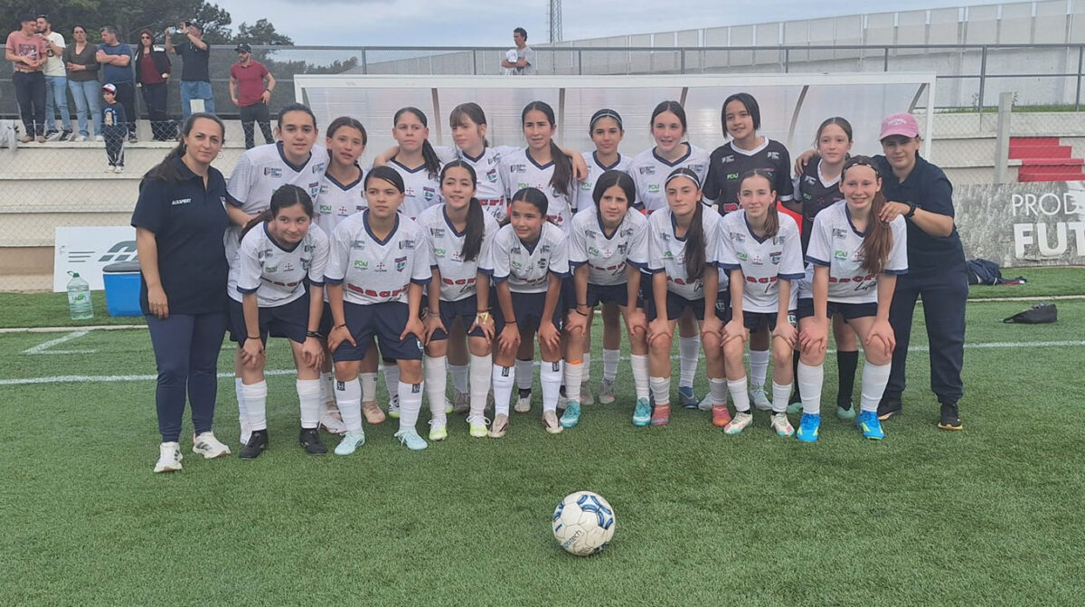 La Blanquita Sub 13 femenina igualó en su debut