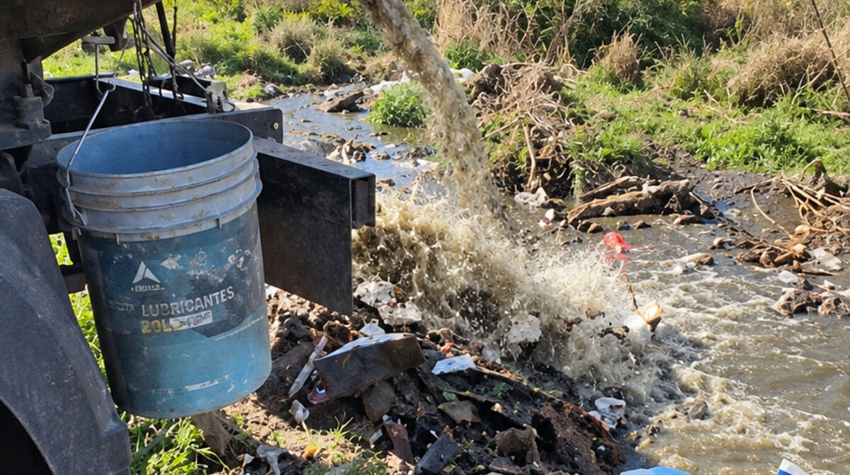Quebracho pide respuestas por vertidos y por la calidad del agua de consumo