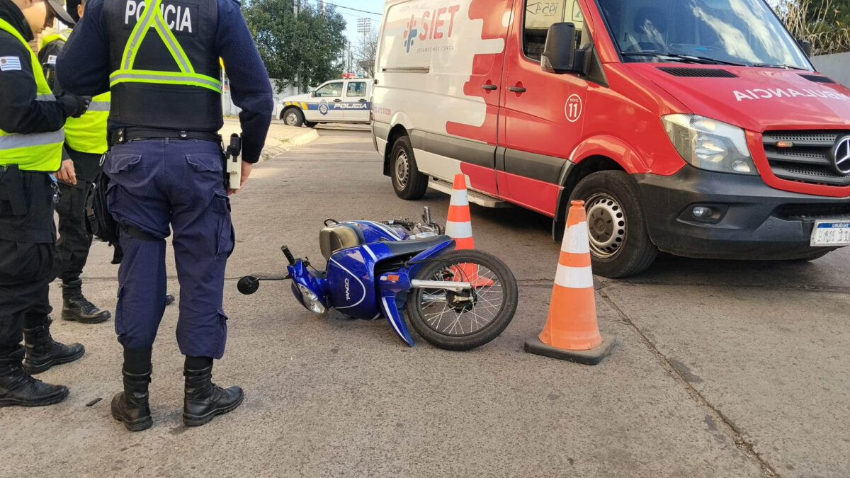 Auto se dio a la fuga tras siniestro