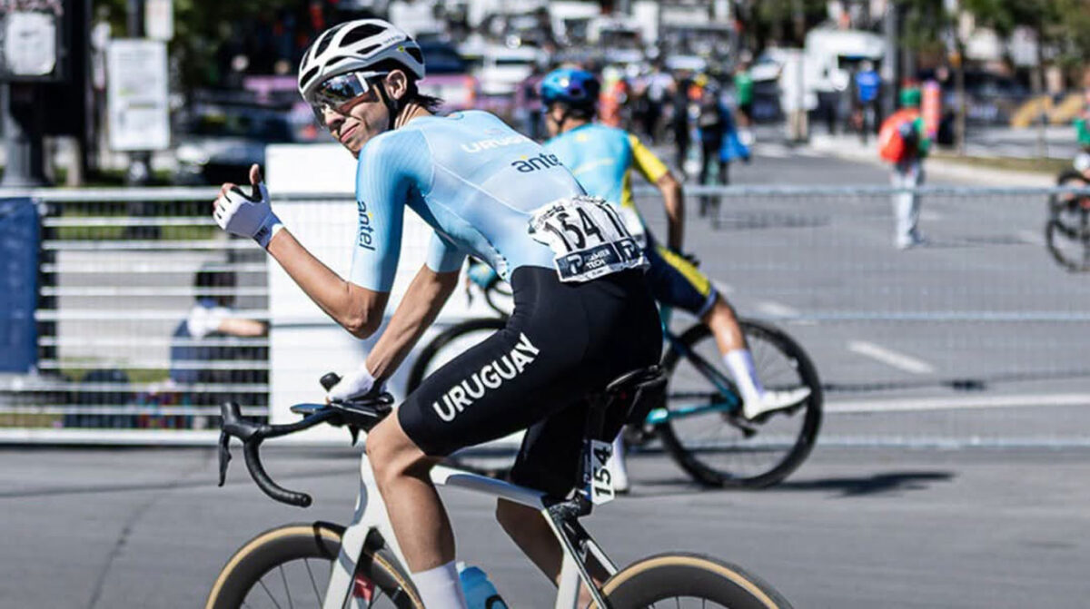 La Celeste comenzó su participación en el Mundial de ciclismo de ruta