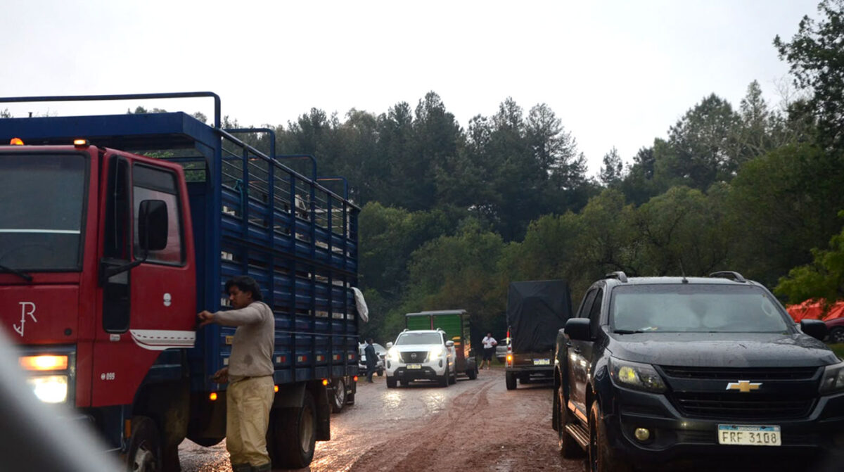 Mal tiempo obligó a suspender el desfile y el acto central en la Meseta de Artigas