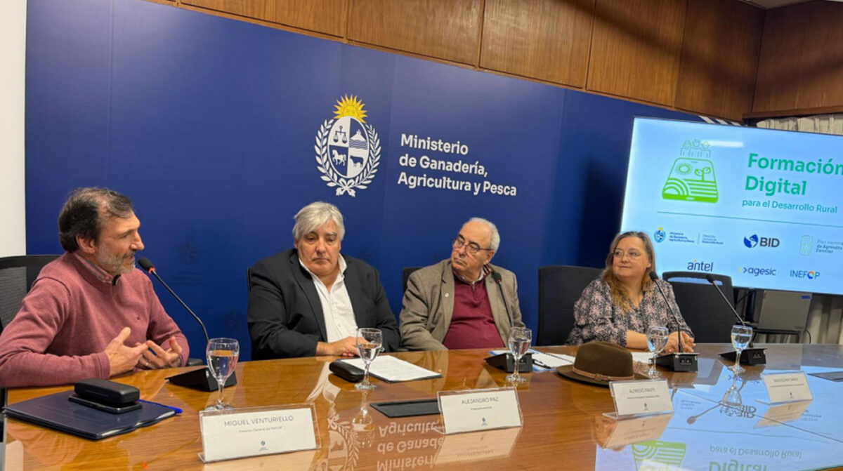 Presentaron plan de Formación Digital para el Desarrollo Rural