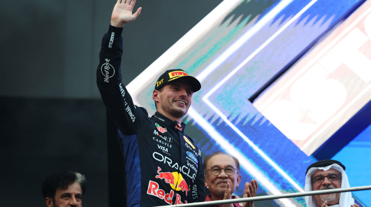 Verstappen ganó en Malasia