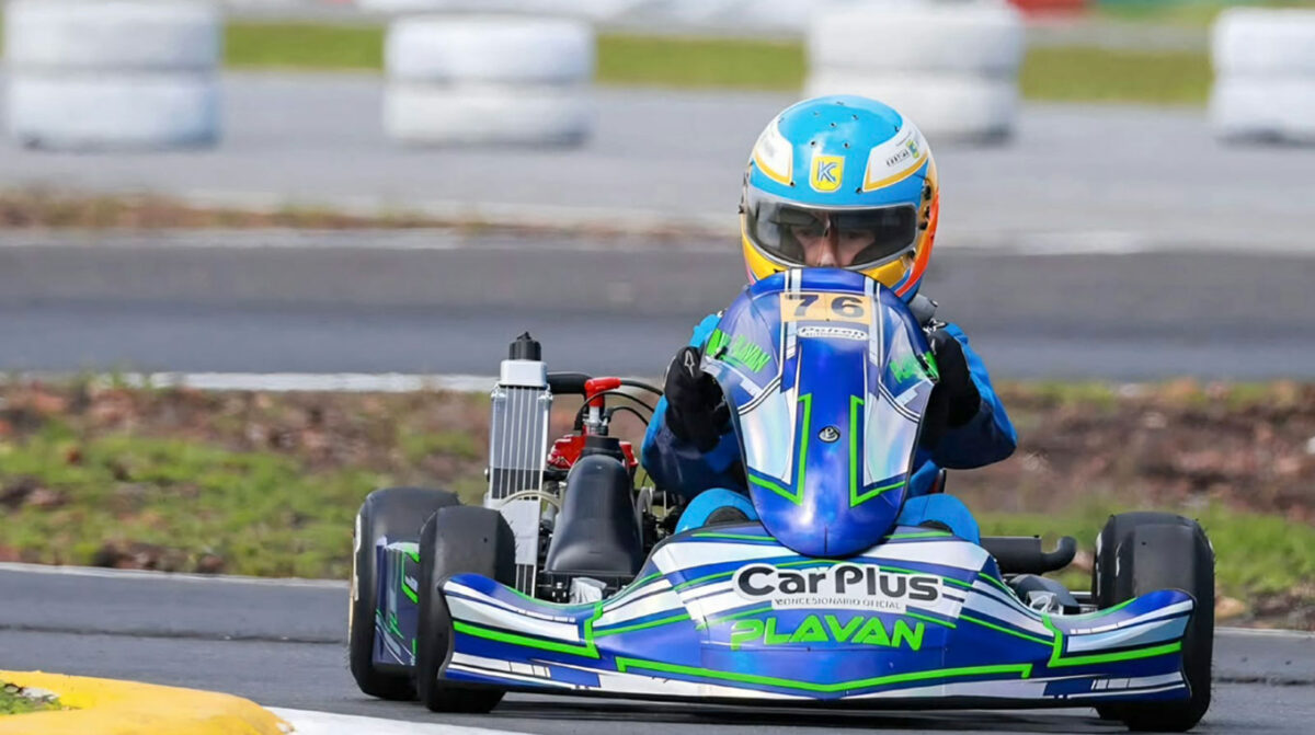 Matías Peirén compite en Mercedes por un lugar en el Mundial de Rotax