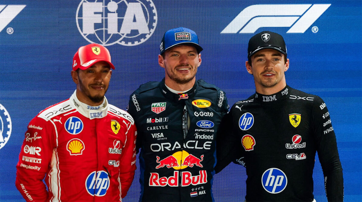Verstappen dominó en Singapur y larga primero
