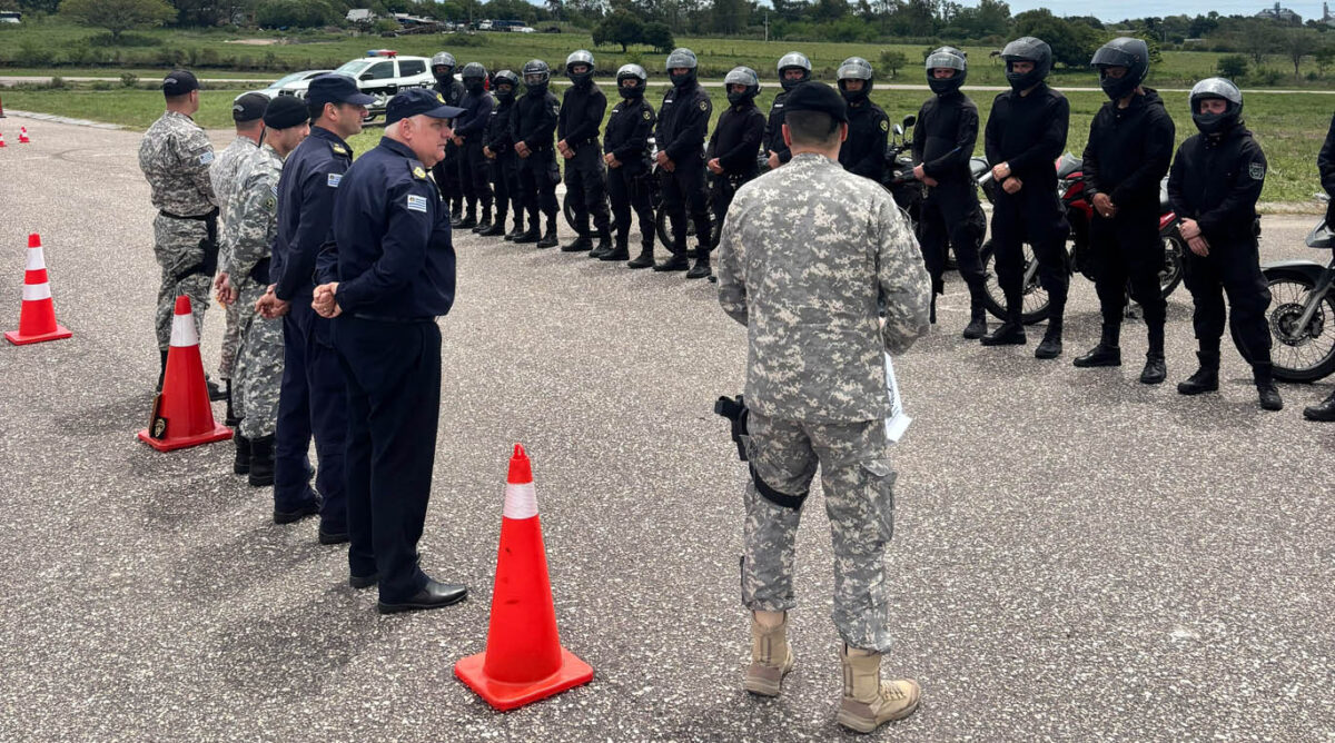 Capacitaron a 28 efectivos del GRT para reforzar despliegue de seguridad en el departamento