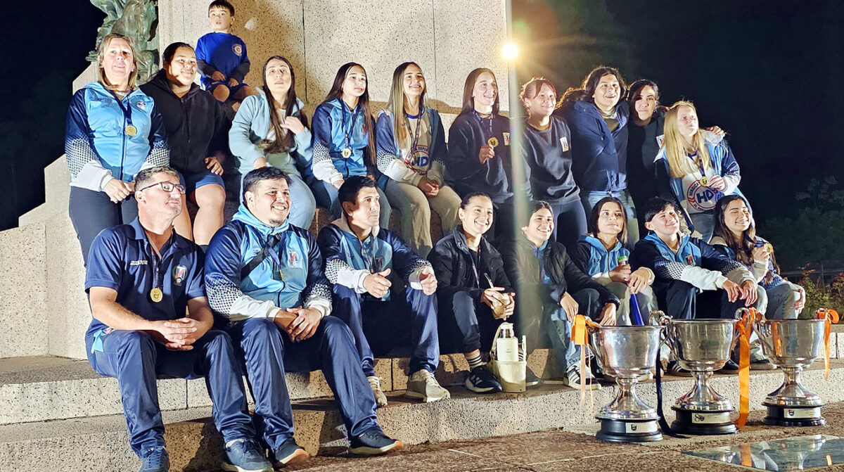 Tricampeonas festejaron